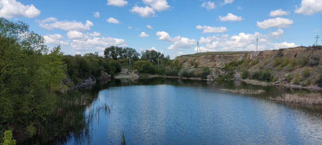 Озеро Зарезка (Скалистое). Кузбасс.