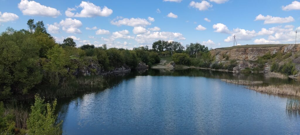 Озеро Зарезка (Скалистое). Кузбасс.