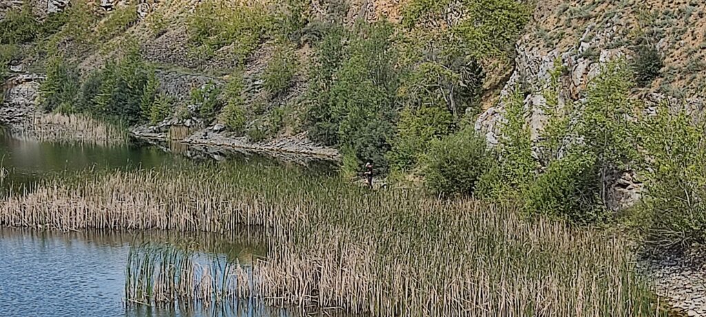 Озеро Зарезка (Скалистое). Кузбасс.